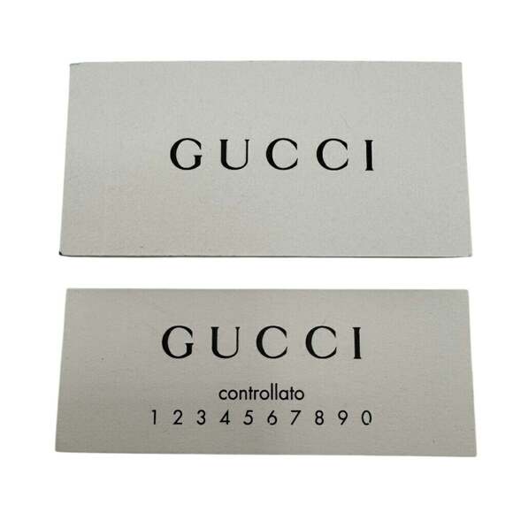 GUCCI Rhinestone Strawberry Necklace Chain Gold Women's - Picture 10 of 10